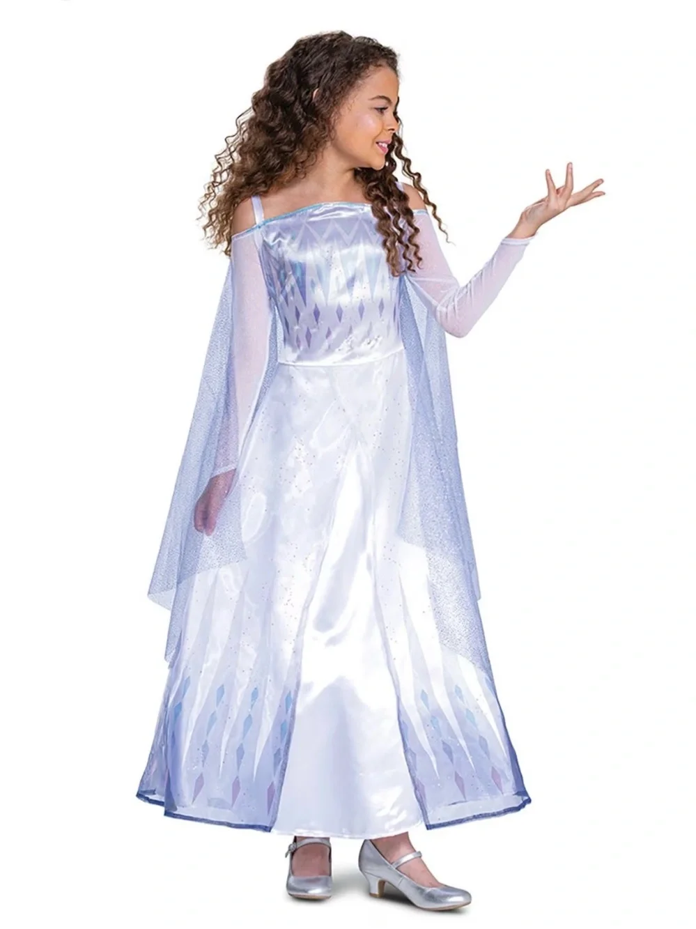 Disney FROZEN❄️SNOW QUEEN ELSA❄️PRESTIGE CHILD COSTUME SIZE SMALL (4-6X) 🌟NWT🌟